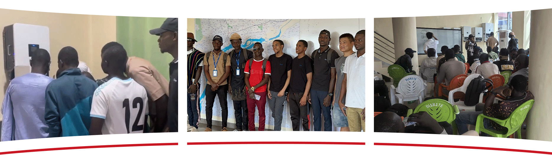 Installation training and team